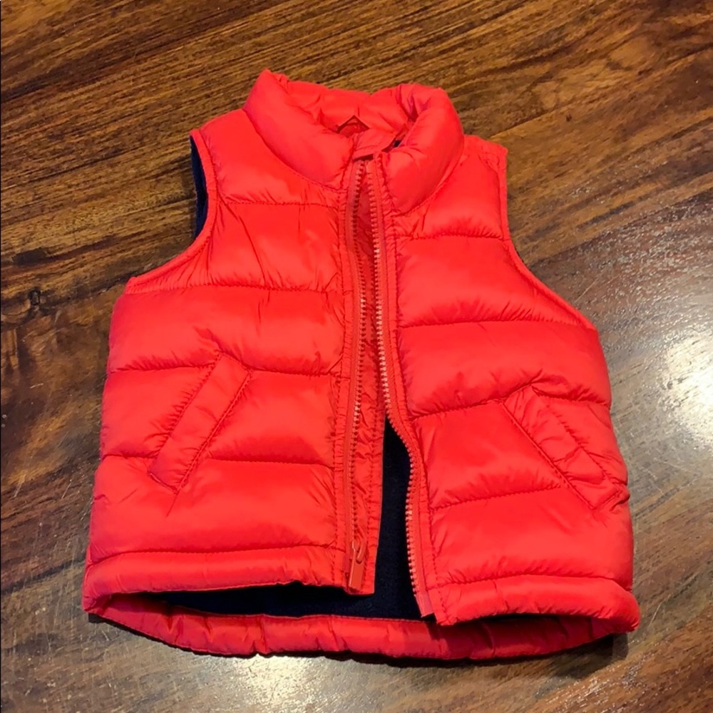 Old Navy puffer vest.